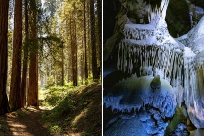 Crystal Caves in Reopening in Sequoia National Park in California