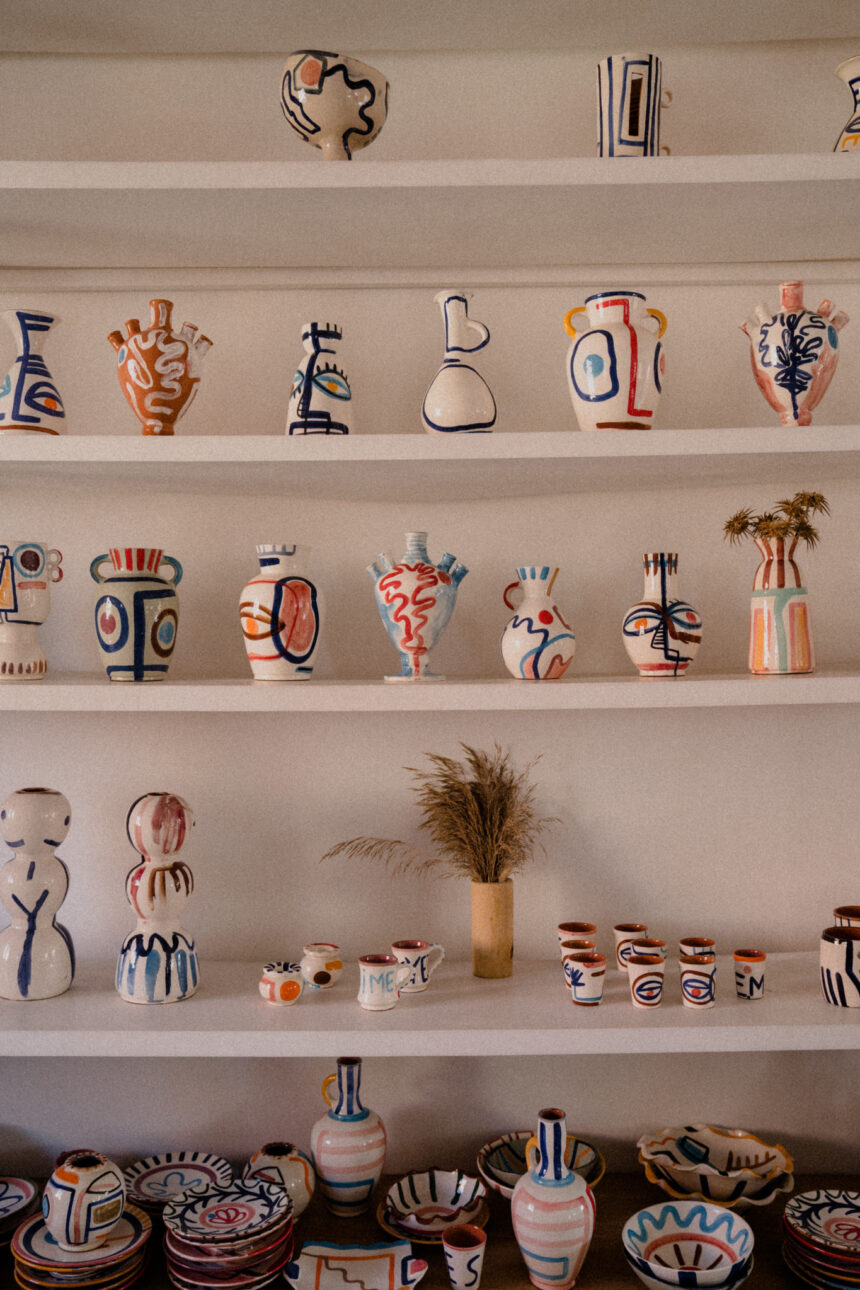 Inside Lrnce Studio, Marrakech
