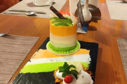 Republic Day Tricolour Recipe: Coconut Cherry Blossom Pudding