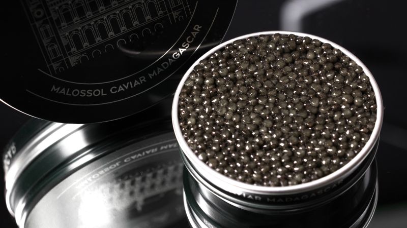 Over $10,000 per kilogram, Africa's first caviar surprises the luxury food industry