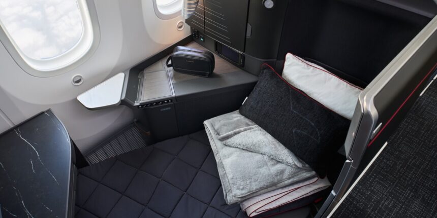 American Airlines debuts new flagship business suite