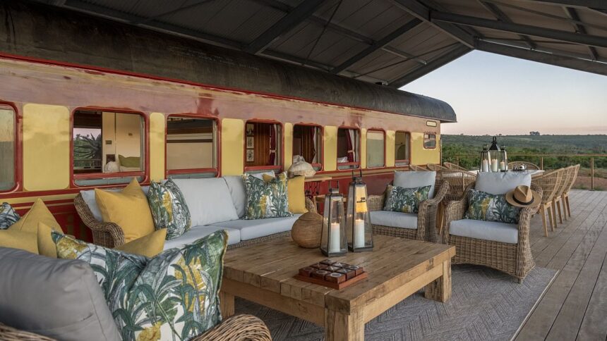 South Africa's latest safari suite is a vintage train carriage - take a look inside