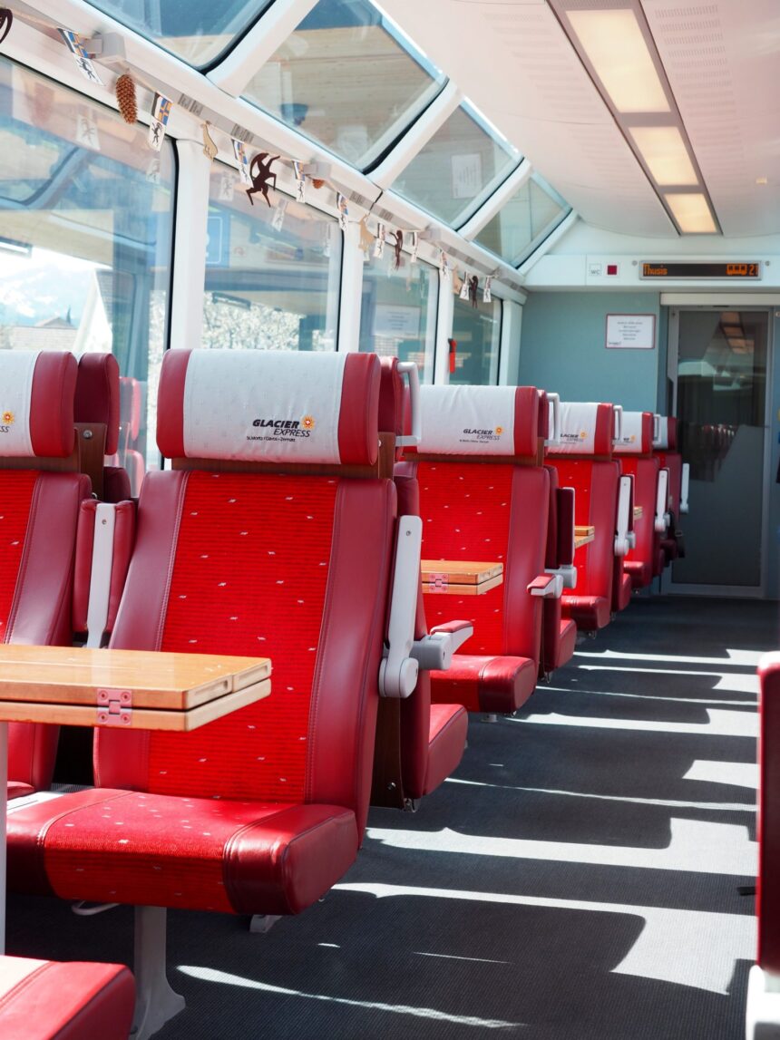 Everything is on the Glacier Express!