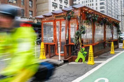 Hut! Rat! Rules! New York City's outdoor dining scene is on the wild