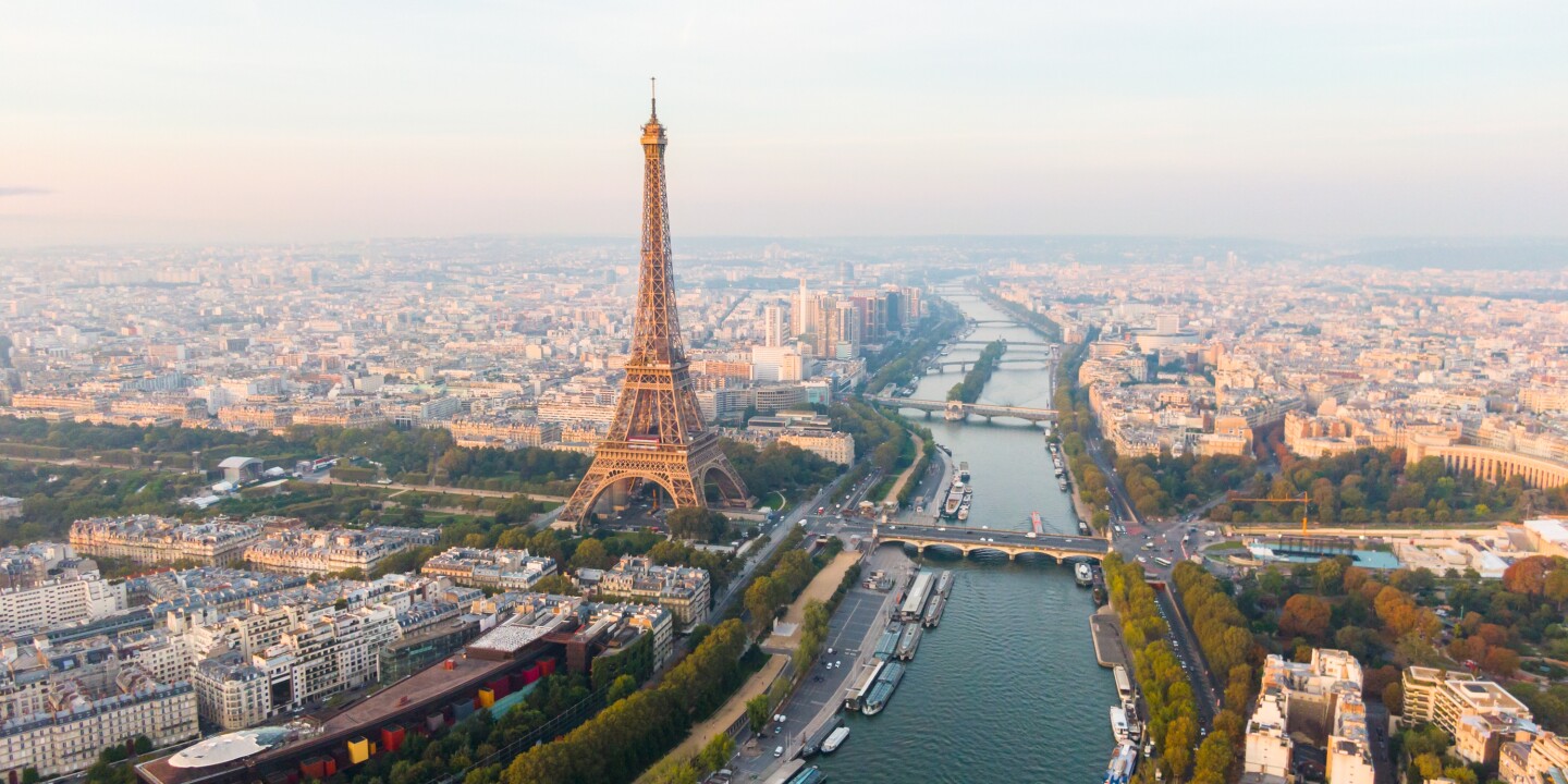 You can swim in the Seine River in Paris